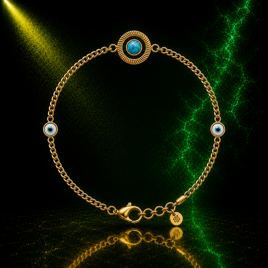 Evil Eye Turquoise Bracelet