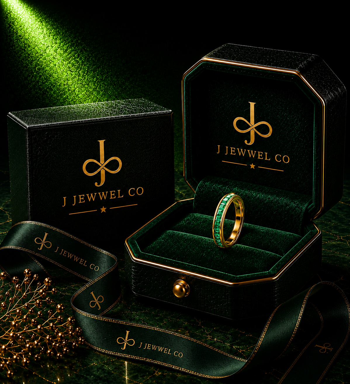 Emerald Eternity Ring
