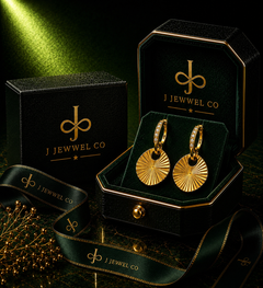 Solar Luxe Drop Earrings
