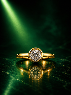 Aura Bezel Ring