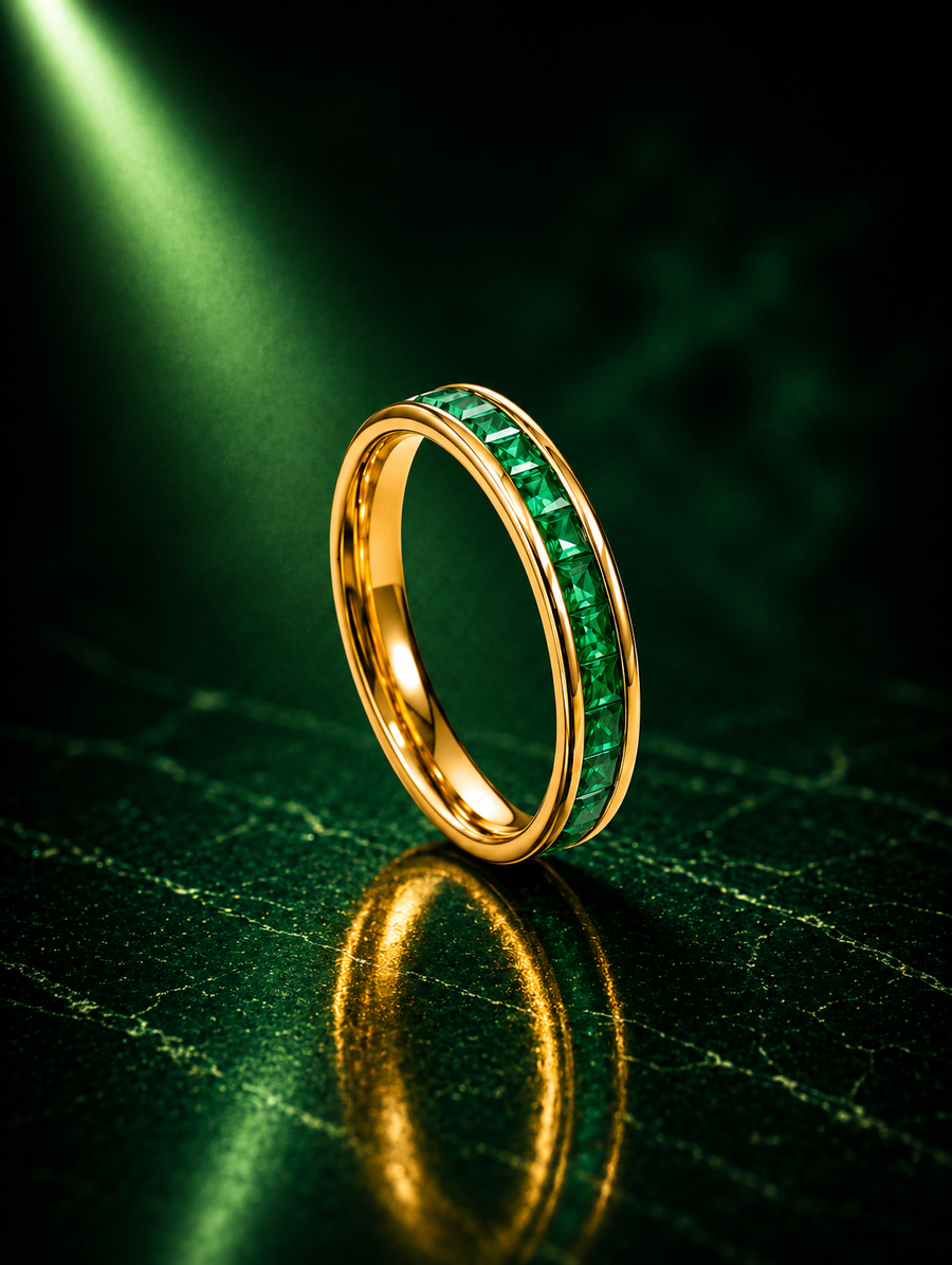 Emerald Eternity Ring