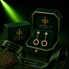 Halo Circle Earrings