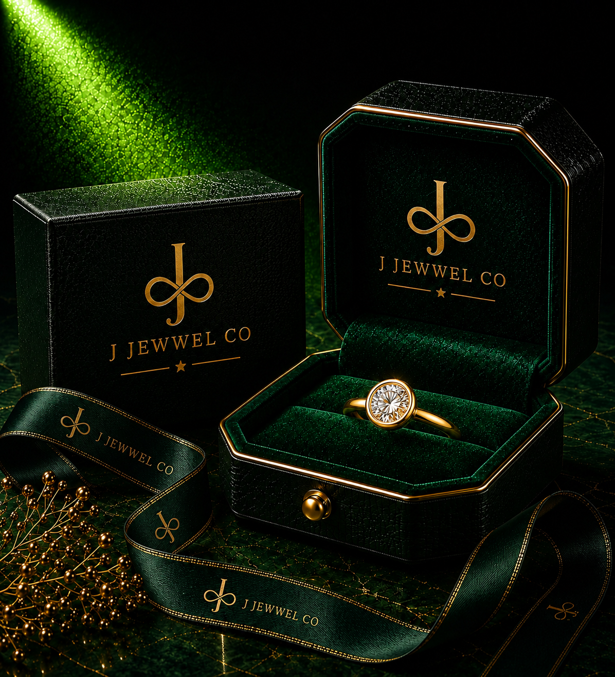 Aura Bezel Ring