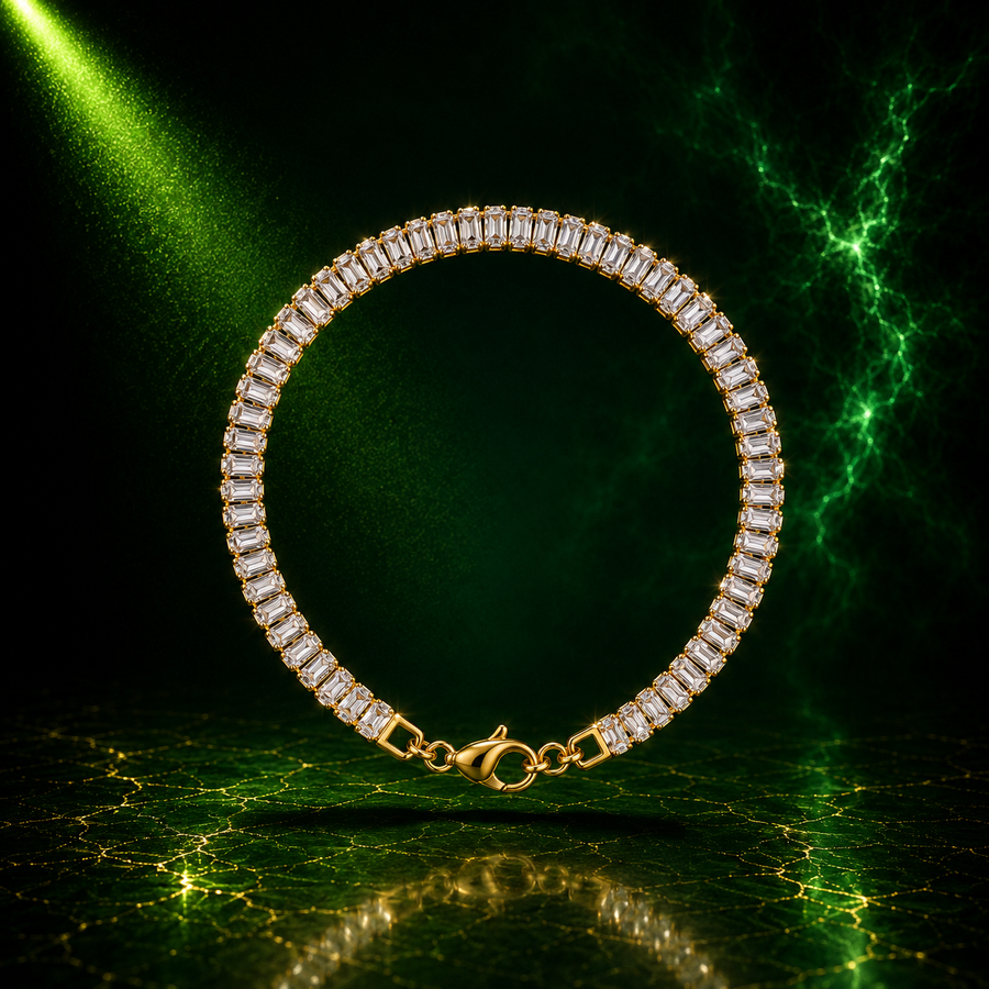 Baguette Tennis Bracelet