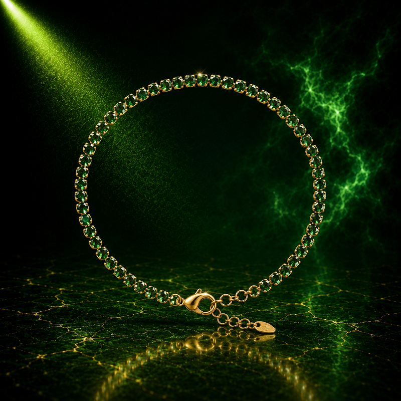 Emerald Tennis Bracelet