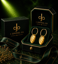 Golden Eclipse Earrings