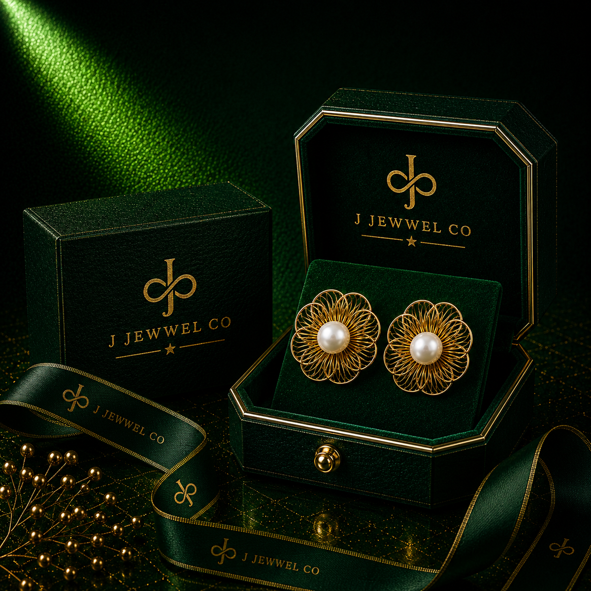 Pearl Bloom Earrings