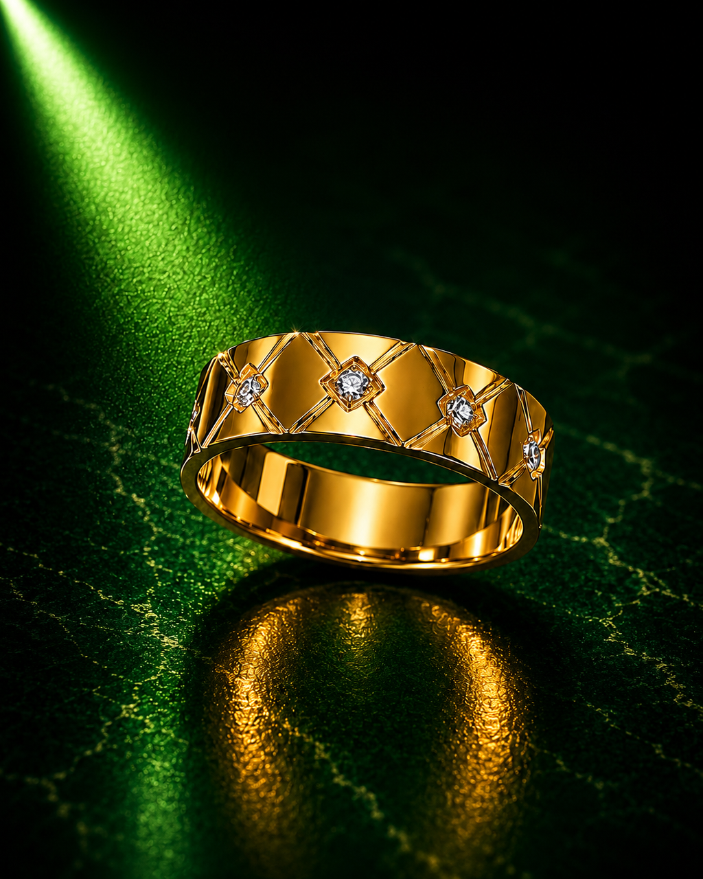 Aurelia Lattice Ring