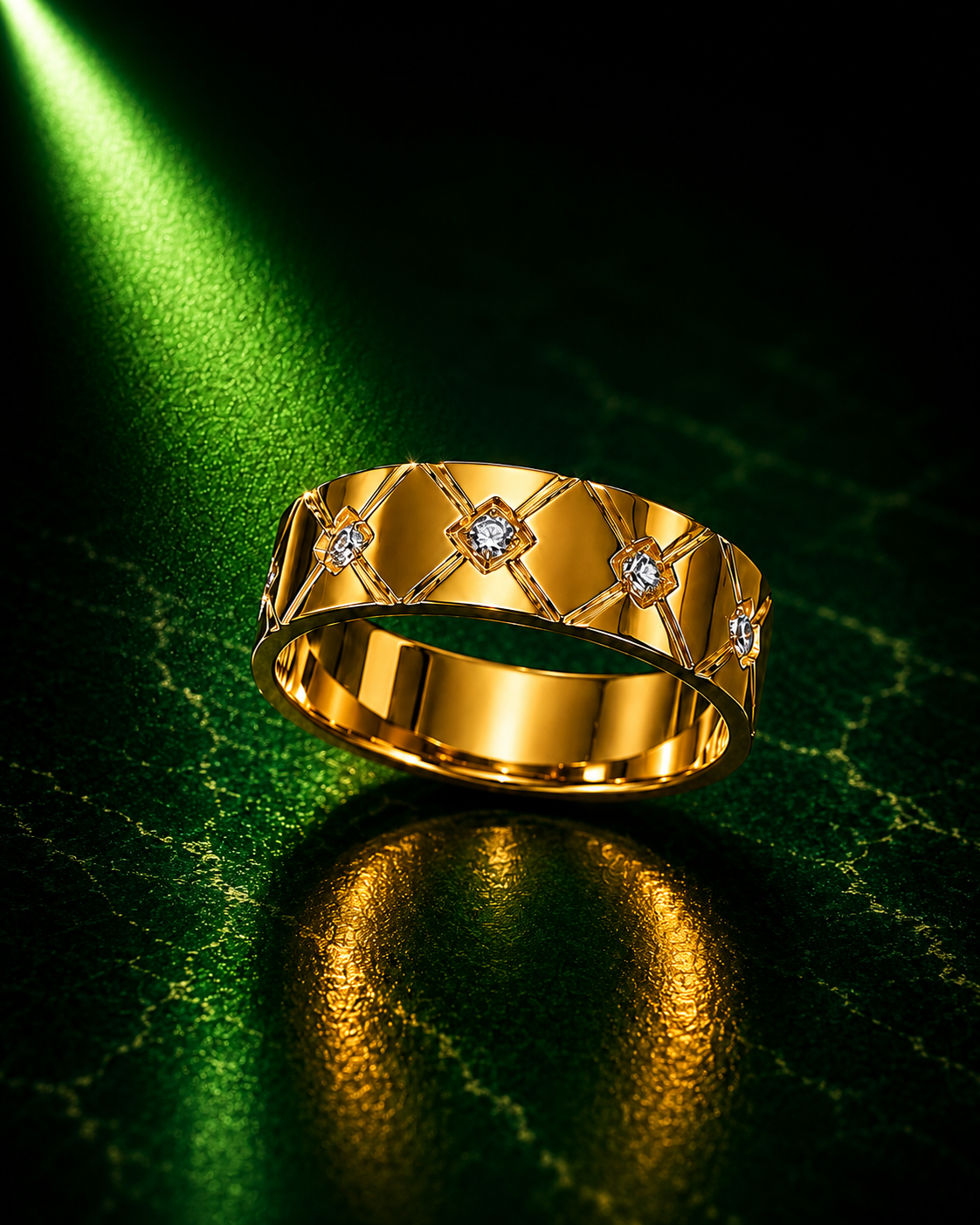 Aurelia Lattice Ring