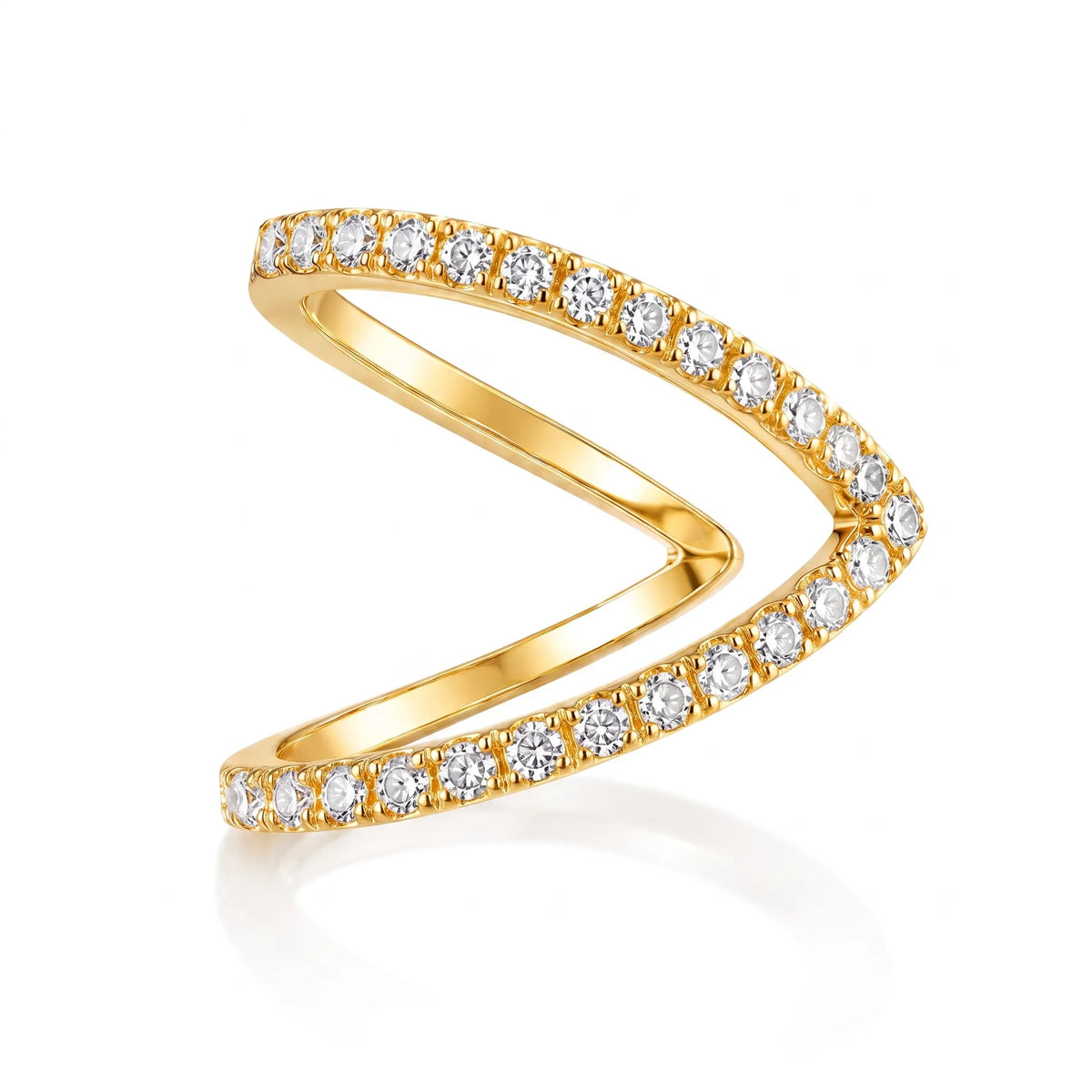 Vérité Chevron Ring